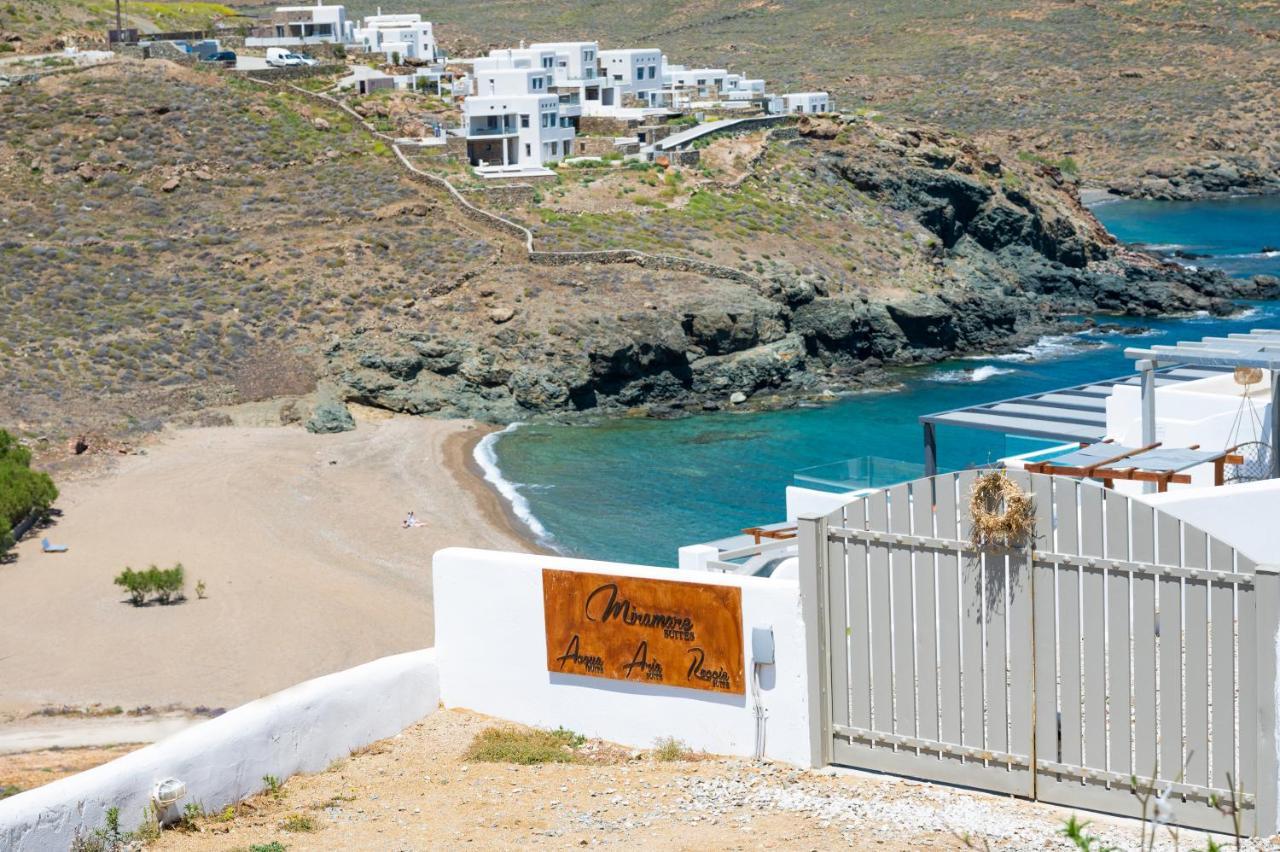 Miramare Suites Mykonos Merchia Beach Exterior foto